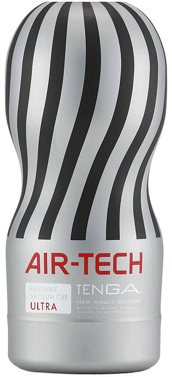 Masturbator mit Vakuumeffekt grau - Tenga Air-Tech Vacuum Cup Ultra — Bild N1