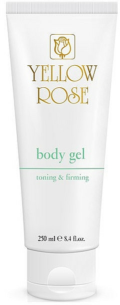 Straffendes feuchtigkeitsspendendes und erfrischendes Körpergel - Yellow Rose Body Gel Toning And Firming — Bild N1