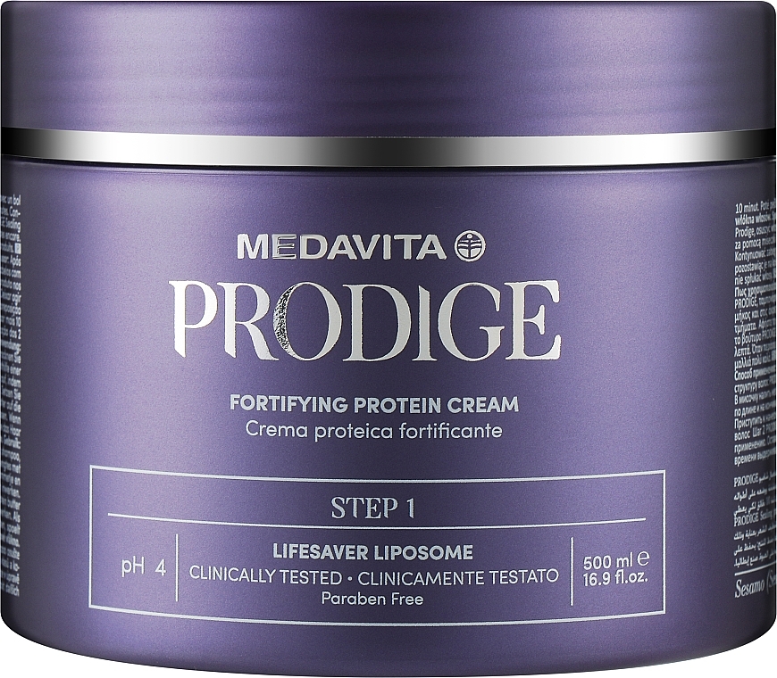 Stärkende Proteincreme - Medavita Prodige Fortifying Protein Cream Step 1 — Bild N1