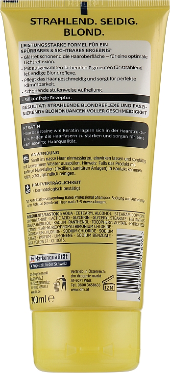 Haarspülung - Balea Professional More Blond Conditioner — Bild N2