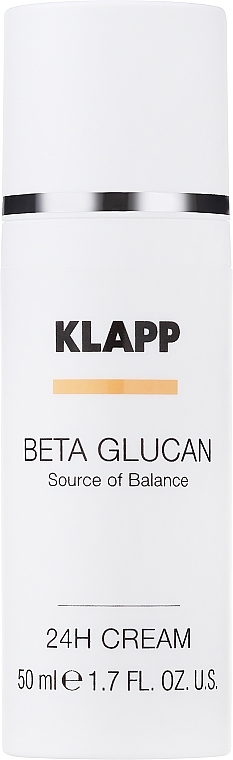 Leichte Pflegecreme für das Gesicht mit Beta-Glucan - Klapp Beta Glucan 24H Cream — Bild N1