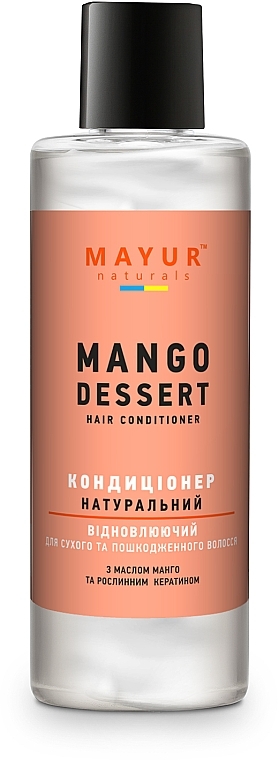 Revitalisierender natürlicher Conditioner für trockenes und geschädigtes Haar mit Mango - Mayur — Bild N1