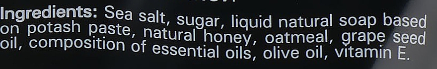 Natürliches Salz-Körperpeeling Honig mit Haferflocken - Enjoy & Joy Enjoy Eco Honey and Oatmel Body Scrub — Bild N3