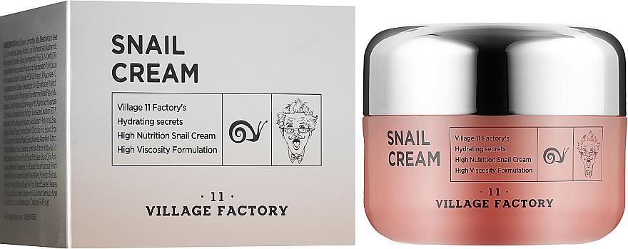 Gesichtscreme mit Schneckenschleim - Village 11 Factory Snail Cream — Bild N2