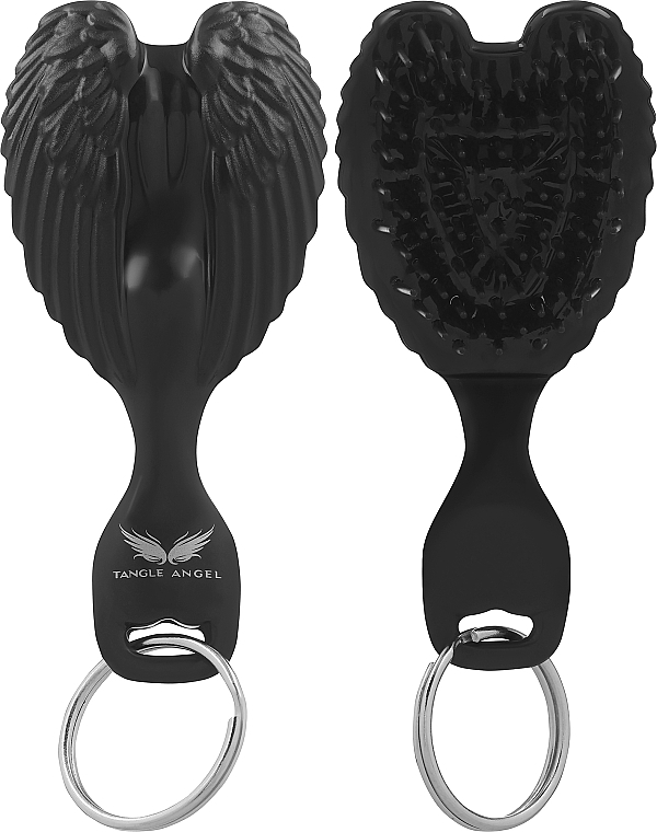 Haarbürste - Tangle Angel Baby Brush Totally Black  — Bild N2