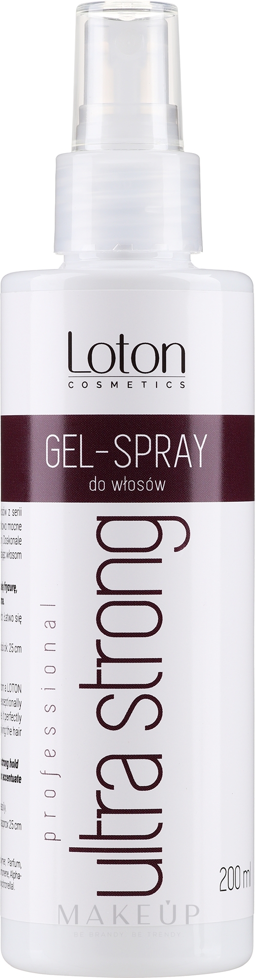 Gel-Spray für das Haar - Loton Gel-Spray — Bild 200 ml