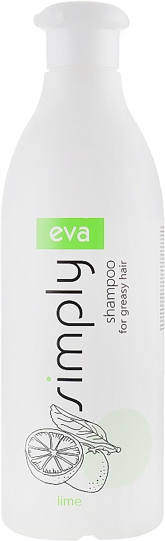 Shampoo für fettiges Haar mit Limettenextrakt - Eva Simply Shampoo  — Bild N2