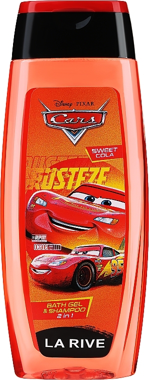 2in1 Shampoo und Duschgel für Kinder Cars - La Rive Cars