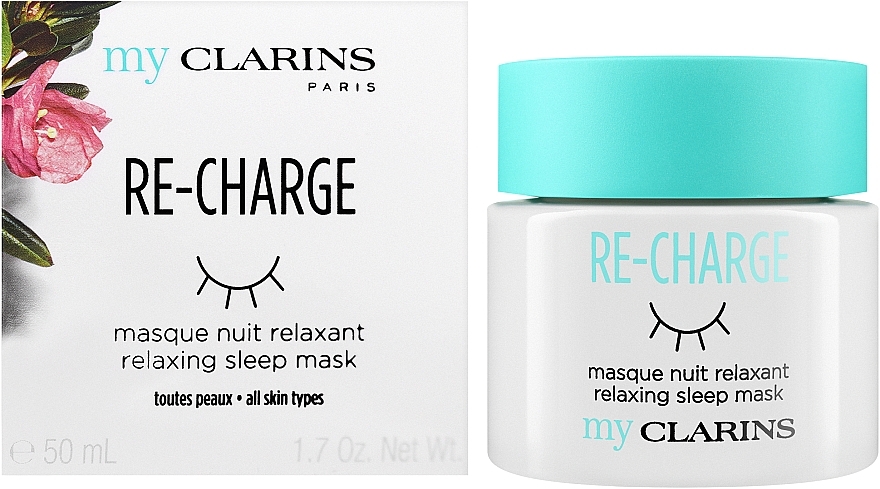 Entspannende Nachtmaske für Gesicht und Hals - Clarins My Clarins Re-Charge Relaxing Sleep Mask — Bild N2