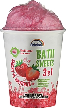 Badebombe Brillante Erdbeere - Rainbow (280g) — Bild N1