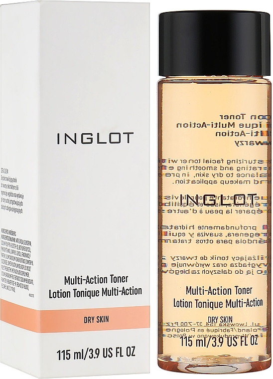 Tonikum für trockene Haut - Inglot Multi-Action Toner Dry Skin — Bild N1