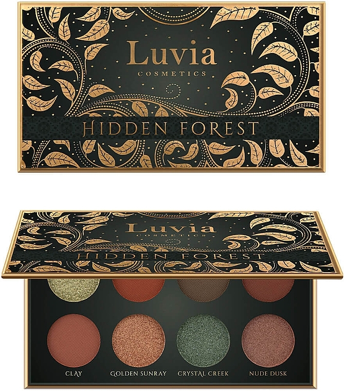 Lidschatten-Palette - Luvia Cosmetics Hidden Forest Eyeshadow Palette — Bild N1