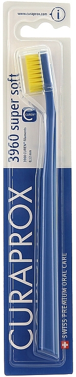 Zahnbürste extra weich CS 3960 gelb-blau - Curaprox — Bild N1