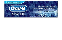 Düfte, Parfümerie und Kosmetik Aufhellende Zahnpasta - Oral-B 3D White Arctic Fresh Toothpaste