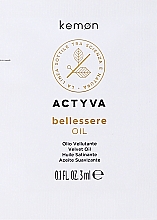 Kosmetisches Haarpflege-Öl - Kemon Actyva Bellessere Oil (25x3ml) — Bild N2