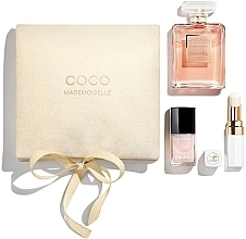 Chanel Coco Mademoiselle - Set (Parfum/50 ml + Lippenbalsam/3,5 g + Nagellack/13 ml) — Bild N1