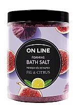 Badesalz Feigen und Zitrusfrüchte - On Line Fig & Citrus Bath Sea Salt — Bild N1