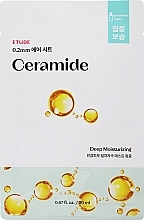 Düfte, Parfümerie und Kosmetik Tief feuchtigkeitsspendende Gesichtsmaske mit Ceramiden - Etude House Therapy Air Mask Ceramide