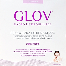 Wiederverwendbarer Abschminkhandschuh für Gesicht - Glov Comfort Hydro Cleanser Coy Rosie — Bild N2