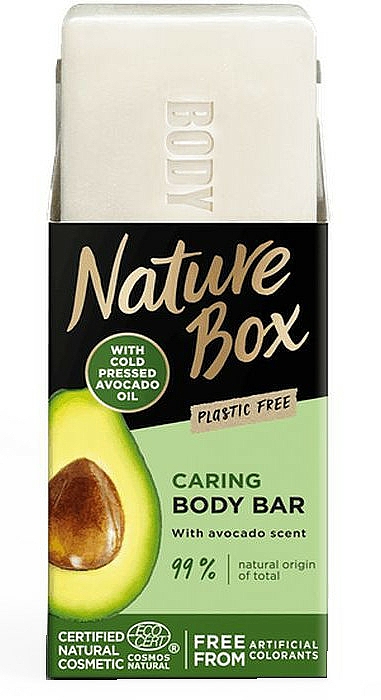 Feste Körperseife mit Avocadoöl - Box Body Bar With Avocado Oil — Bild N1