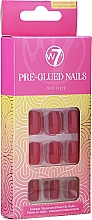 Düfte, Parfümerie und Kosmetik Falsche Nägel - W7 False Nails Pre-Glued Nails