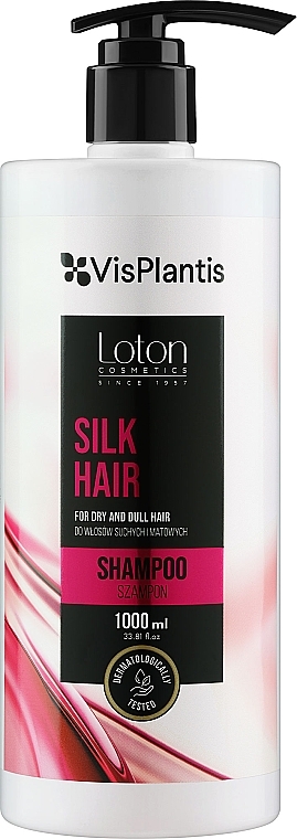 Haarshampoo mit Seidenextrakt - Vis Plantis Loton Silk Hair Shampoo — Bild N2