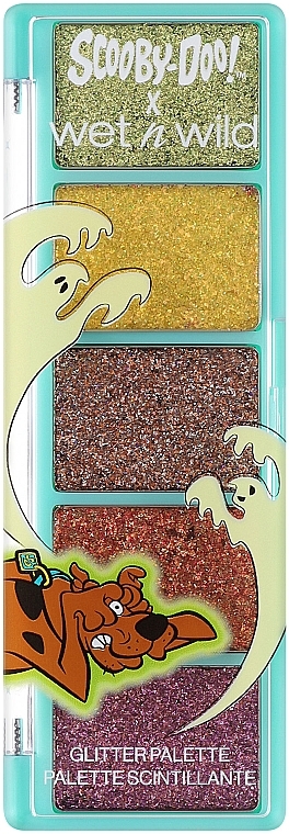 Lidschattenpalette - Wet N Wild x Scooby Doo G-G-G-Ghost Glitter Palette  — Bild N2