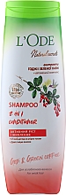 Düfte, Parfümerie und Kosmetik Shampoo-Conditioner für schwächeres Haar - L'Ode Natural Secrets Shampoo 2 In 1 Conditioner Goji & Green Coffee