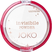 Düfte, Parfümerie und Kosmetik Transparenter Gesichtspuder - Joko My Universe Invisibile Powder 
