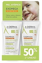 Düfte, Parfümerie und Kosmetik Set - A-Derma Exomega Control Emollient Cream Anti-Scratching (b/cr/2x50ml)