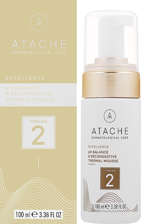 Sanftes tonisierendes Mousse  - Atache Excellence PH Balance & Decongestive Mousse  — Bild N1