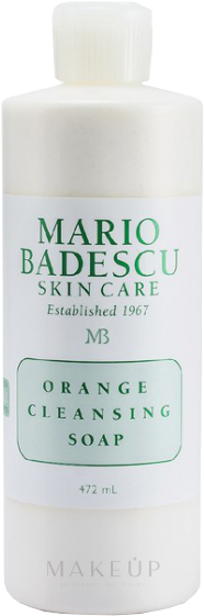 Reinigungsseife für das Gesicht mit Orangenschalenextrakt - Mario Badescu Orange Cleansing Soap — Bild 472 ml
