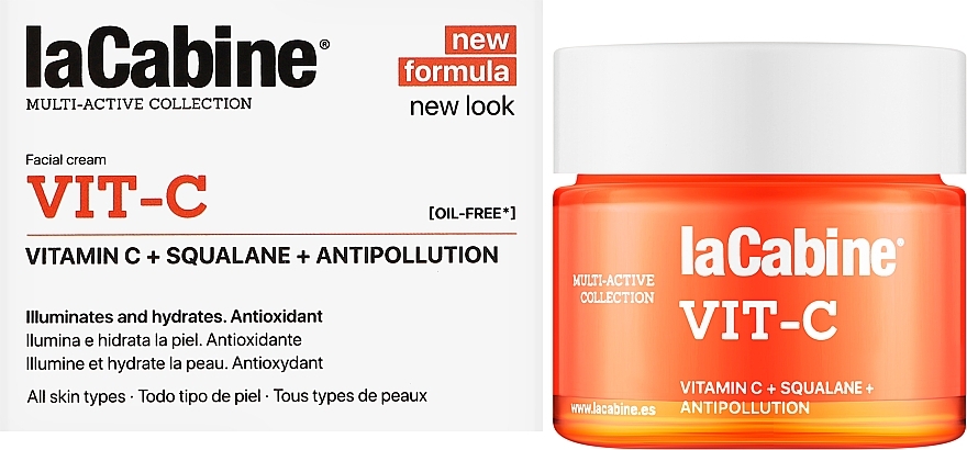 Antioxidative Gesichtscreme - La Cabine VIT-C Cream — Bild N2