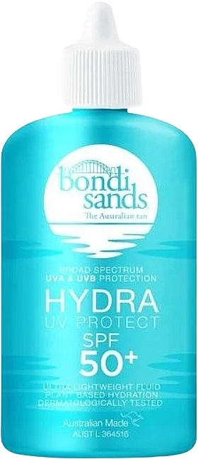 Feuchtigkeitsspendendes Sonnenschutzfluid für das Gesicht - Bondi Sands Hydra UV Protect SPF50+ Face Fluid — Bild N1