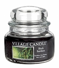 Düfte, Parfümerie und Kosmetik Duftkerze Black Bamboo - Village Candle Black Bamboo Glass Jar