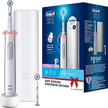 Elektrische Zahnbürste - Oral-B Pro 3 3500 White Sensitive Clean — Bild N1