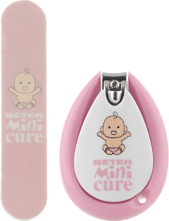 Maniküre-Set für Kinder rosa - Beter Mini-Cure Pink — Bild N1