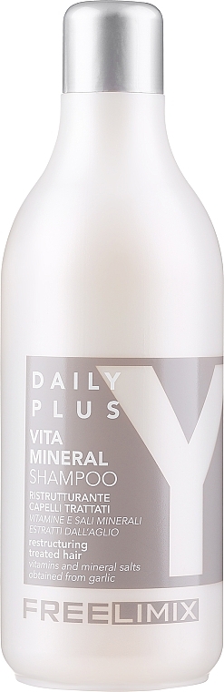 Mineralshampoo für behandeltes Haar mit Vitaminen und Mineralsalzen - Freelimix Daily Plus Vita Mineral Shampoo — Bild N2