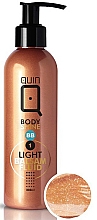 Düfte, Parfümerie und Kosmetik BB Körperbalsam mit Bräunungseffekt hell - Silcare Quin Fluid BB 1 Body Shine Light