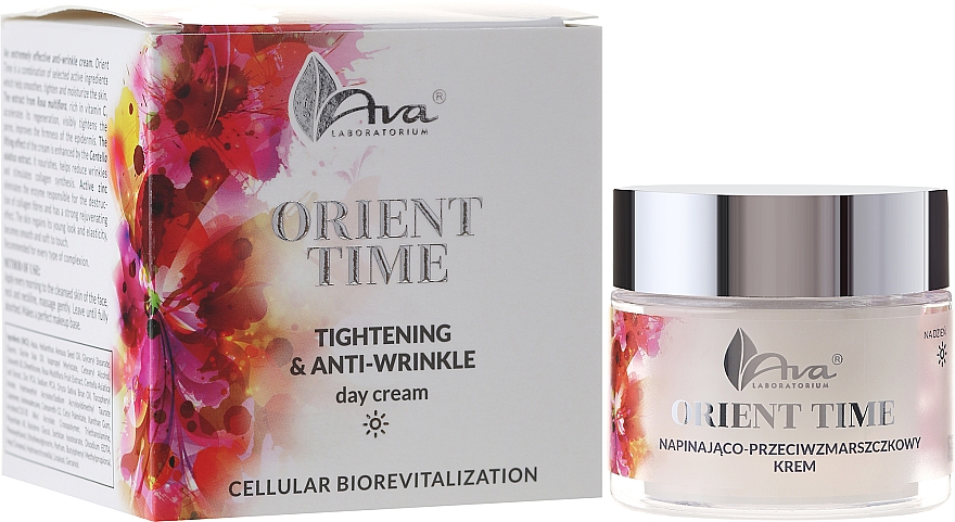 Anti-Falten Gesichtscreme - Ava Laboratorium Orient Time Skin Tightening & Anti-Wrinkle Day Cream — Bild N1