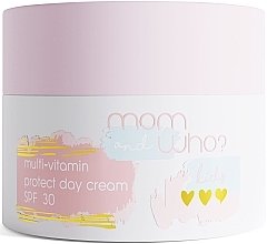Düfte, Parfümerie und Kosmetik Kinder-Tagescreme mit Multivitaminen - Mom And Who Kids Multi-Vitamin Protect Day Cream SPF30 