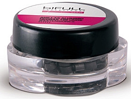 Düfte, Parfümerie und Kosmetik Ringe für Haarverlängerungen schwarz 94 St. - Bifull Professional Black Aluminum Rings