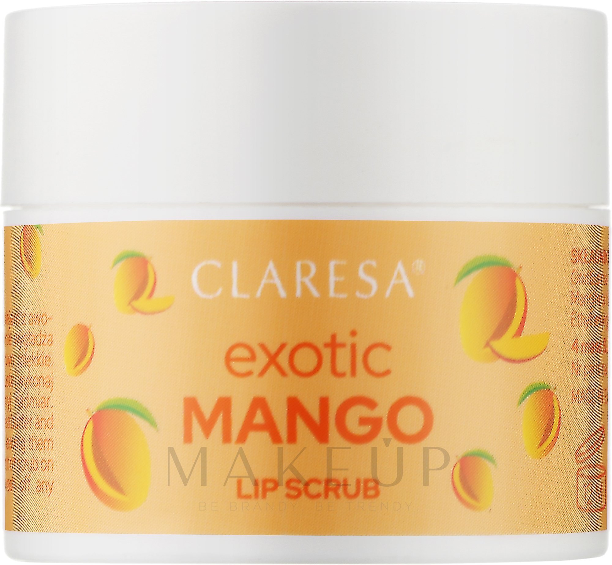 Lippenpeeling Exotische Mango - Claresa Lip Scrub Exotic Mango — Bild 15 g