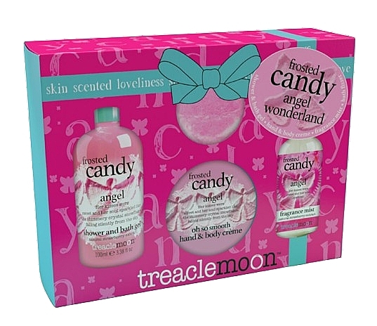 Set - Treaclemoon Frosted Candy Angel Wonderland (sh/gel/100ml + bath/bomb/80g + b/spray/100ml + b/cr/50g) — Bild N1