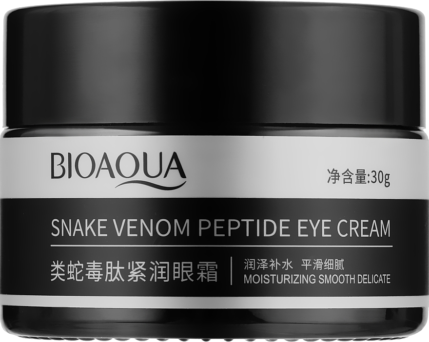 Augenkonturcreme mit Schlangengiftpeptiden - Bioaqua Snake Venom Peptide Eye Cream — Bild N1