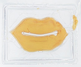 Feuchtigkeitsspendende Hydrogel-Lippenmaske mit Kollagen - King Rose Anti Wrinkle And Moisturizing 24K Gold Collagen Lip Mask — Bild N1