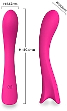 Vibrator mit 9 Vibrationsmodi rosa - S-Hande Top Red Rose — Bild N3