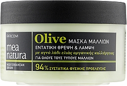 Pflegende Haarmaske mit Olivenöl - Mea Natura Olive Hair Mask — Bild N1