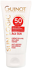 Düfte, Parfümerie und Kosmetik Anti-Aging-Gesichtscreme mit Sonnenschutz SPF 50 - Guinot Age Sun Anti-Ageing Sun Cream Face SPF 50