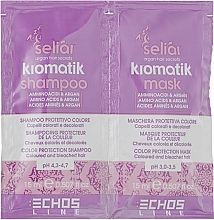 Düfte, Parfümerie und Kosmetik Set - Echosline Seliar Kromatik Set (sh/15ml + mask/15ml)